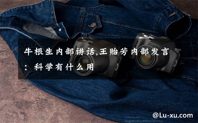 牛根生内部讲话,王贻芳内部发言：科学有什么用