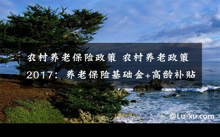 农村养老保险政策 农村养老政策2017：养老保险基础金+高龄补贴一览