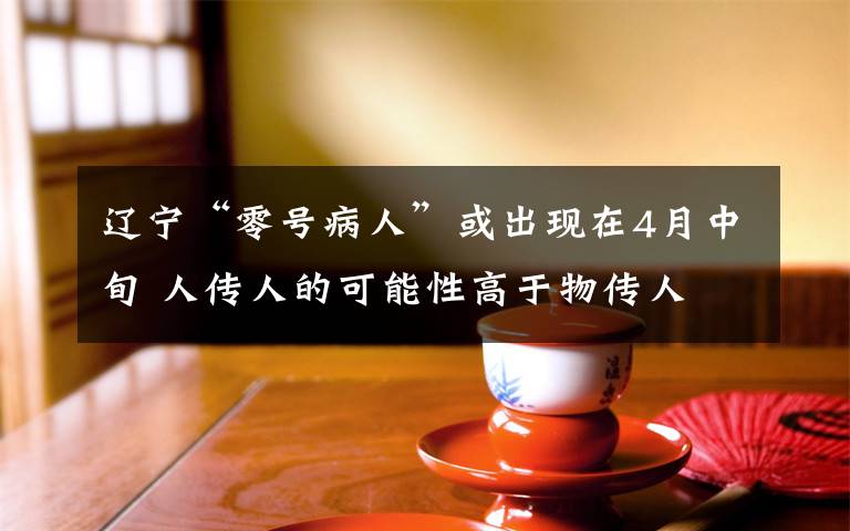 辽宁“零号病人”或出现在4月中旬 人传人的可能性高于物传人 这意味着什么?