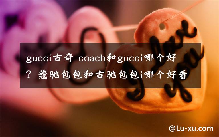 gucci古奇 coach和gucci哪个好？蔻驰包包和古驰包包i哪个好看？