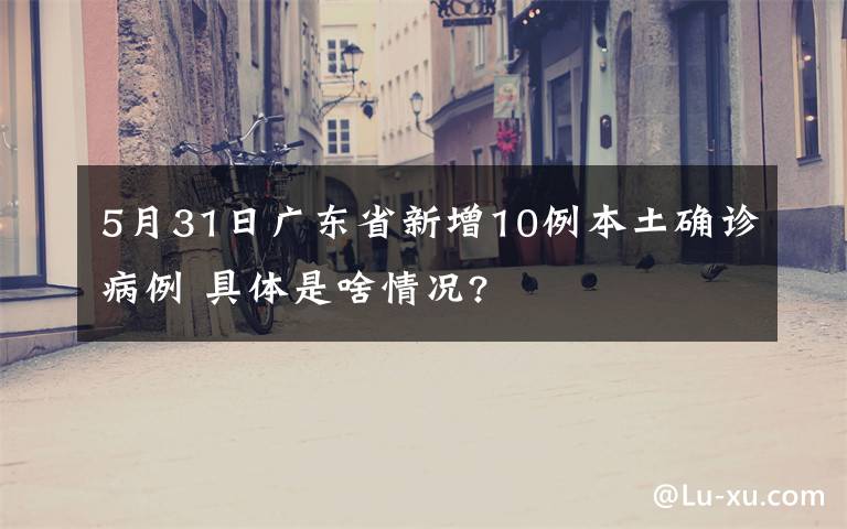 5月31日广东省新增10例本土确诊病例 具体是啥情况?