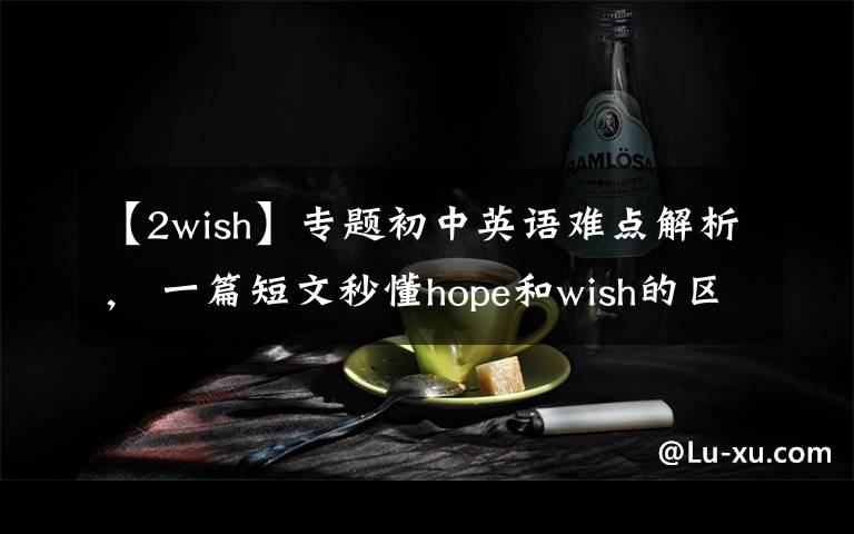 【2wish】专题初中英语难点解析， 一篇短文秒懂hope和wish的区别用法！快收藏