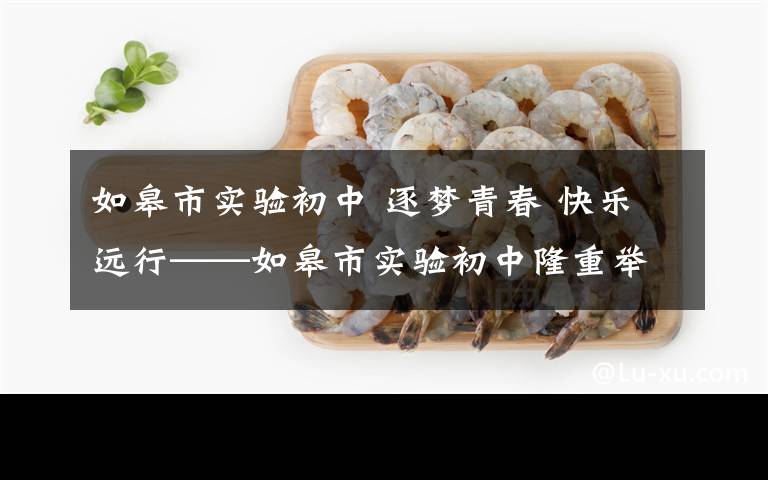 如皋市实验初中 逐梦青春 快乐远行——如皋市实验初中隆重举行十四岁青春仪式