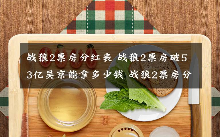 战狼2票房分红表 战狼2票房破53亿吴京能拿多少钱 战狼2票房分红吴京收入分析