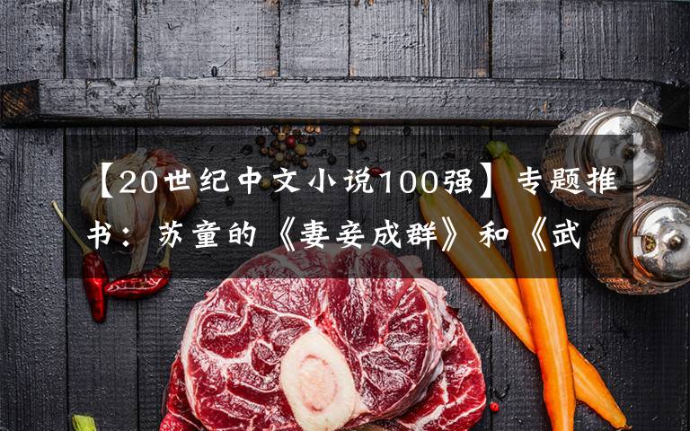 【20世纪中文小说100强】专题推书：苏童的《妻妾成群》和《武则天》