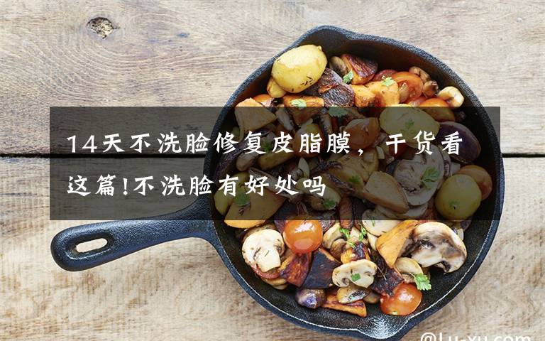 14天不洗脸修复皮脂膜，干货看这篇!不洗脸有好处吗