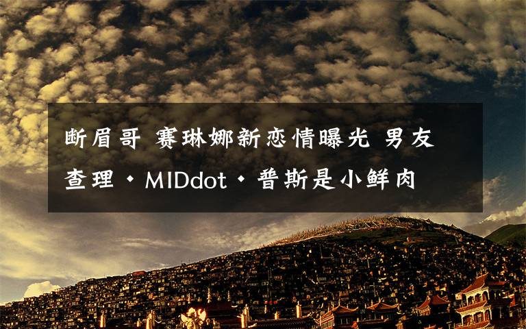 断眉哥 赛琳娜新恋情曝光 男友查理·MIDdot·普斯是小鲜肉