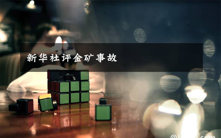 新华社评金矿事故