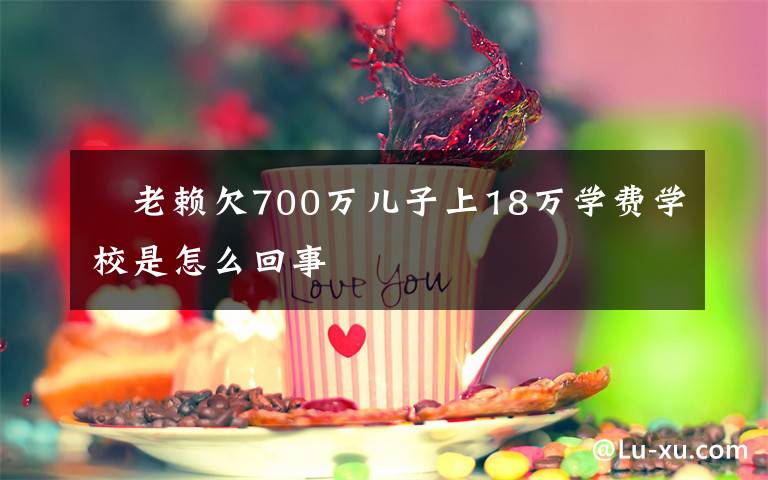 ​老赖欠700万儿子上18万学费学校是怎么回事