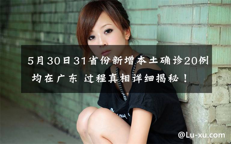 5月30日31省份新增本土确诊20例 均在广东 过程真相详细揭秘！