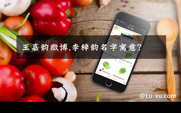 王嘉韵微博,李梓韵名字寓意？