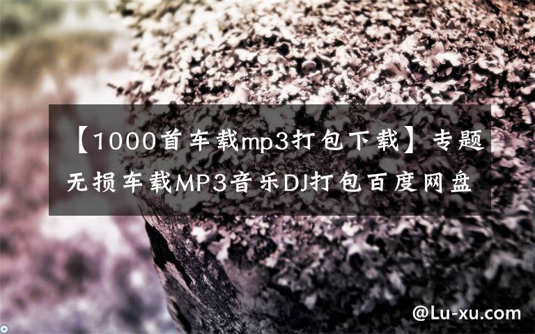 【1000首车载mp3打包下载】专题无损车载MP3音乐DJ打包百度网盘