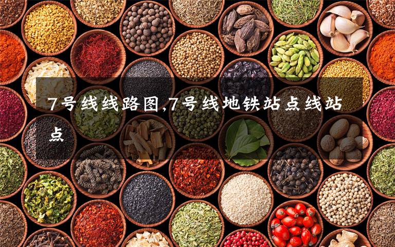 7号线线路图,7号线地铁站点线站点