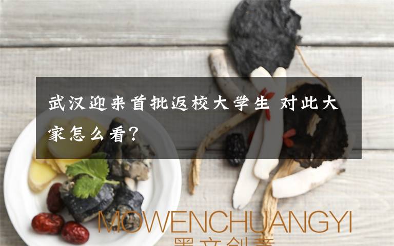 武汉迎来首批返校大学生 对此大家怎么看？