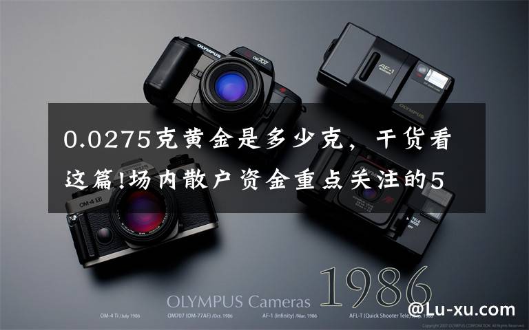 0.0275克黄金是多少克，干货看这篇!场内散户资金重点关注的50只个股