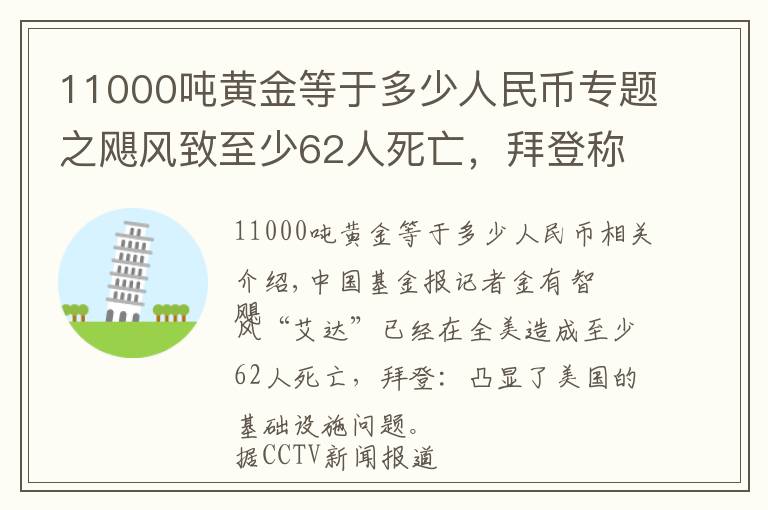 11000吨黄金等于多少人民币专题之飓风致至少62人死亡，拜登称将砸650亿防灾！关键数据突然崩了