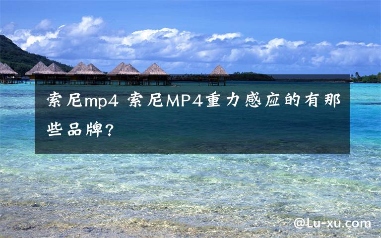 索尼mp4 索尼MP4重力感应的有那些品牌?