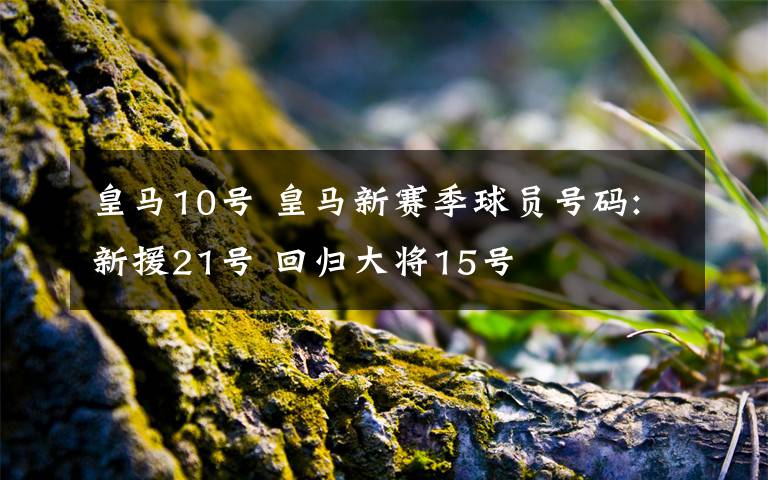 皇马10号 皇马新赛季球员号码:新援21号 回归大将15号