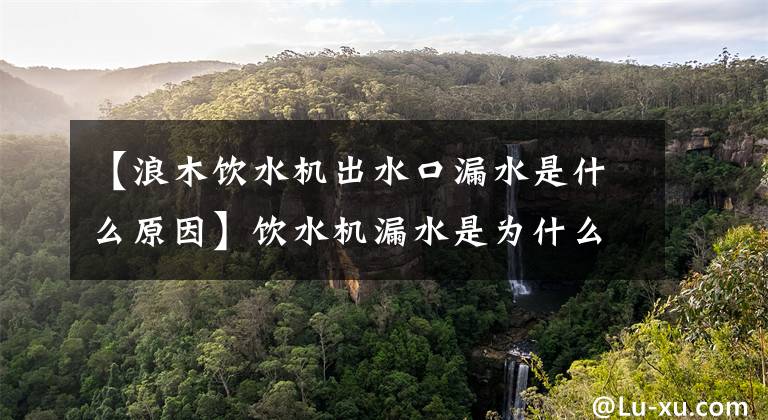 【浪木饮水机出水口漏水是什么原因】饮水机漏水是为什么？饮水机坏了，怎么修理