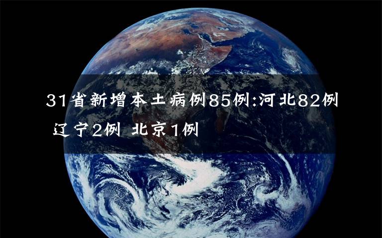 31省新增本土病例85例:河北82例 辽宁2例 北京1例