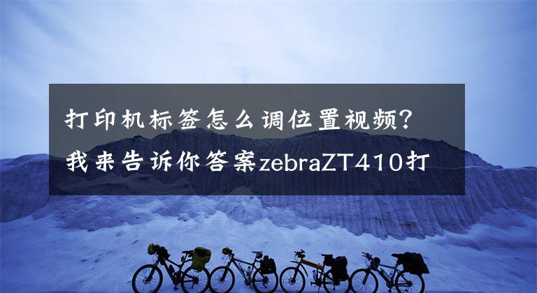 打印机标签怎么调位置视频？我来告诉你答案zebraZT410打印位置调节
