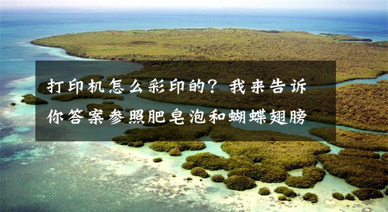 打印机怎么彩印的？我来告诉你答案参照肥皂泡和蝴蝶翅膀，中科院用透明墨水实现彩印