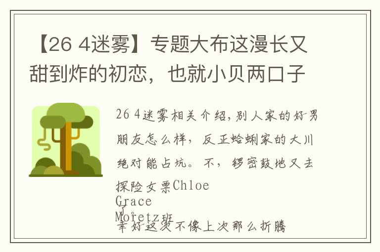 【26 4迷雾】专题大布这漫长又甜到炸的初恋，也就小贝两口子能比了吧