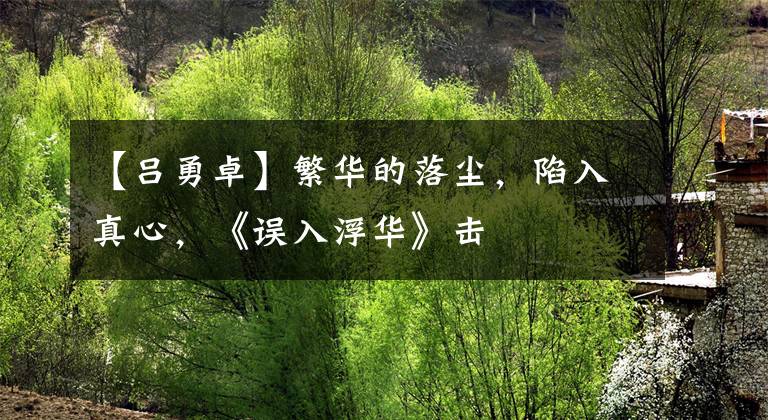 【吕勇卓】繁华的落尘，陷入真心，《误入浮华》击