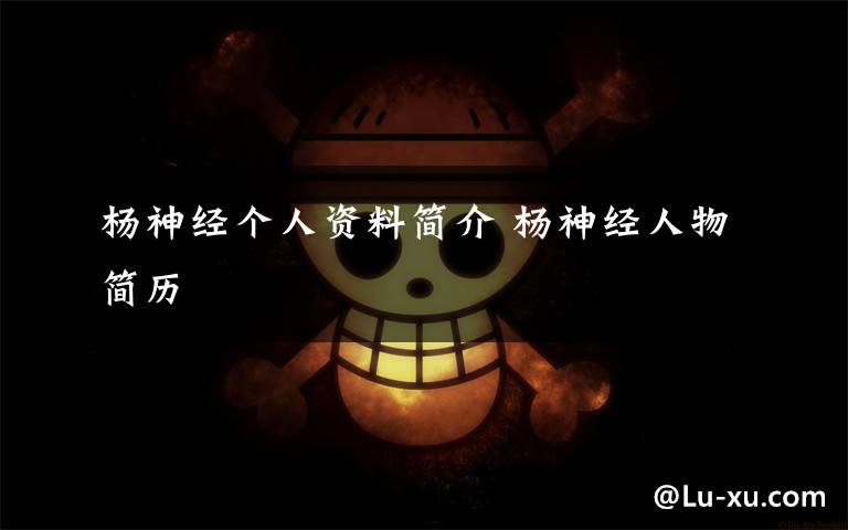 杨神经个人资料简介 杨神经人物简历