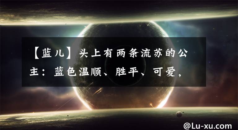 【蓝儿】头上有两条流苏的公主：蓝色温顺、胜平、可爱，但她被骂了。