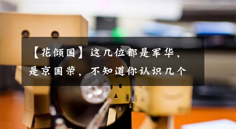 【花倾国】这几位都是军华，是京国荣，不知道你认识几个人
