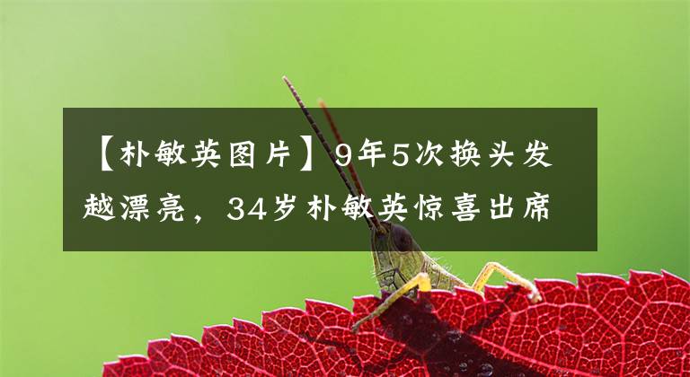 【朴敏英图片】9年5次换头发越漂亮，34岁朴敏英惊喜出席发布会，网友：一见钟情