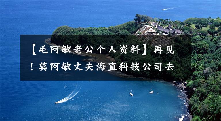 【毛阿敏老公个人资料】再见！莫阿敏丈夫海直科技公司去世，享年60岁，4月参加了聚会。