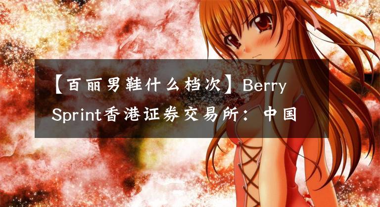 【百丽男鞋什么档次】Berry  Sprint香港证券交易所：中国最大时尚鞋服集团，9个月净利润23亿韩元。