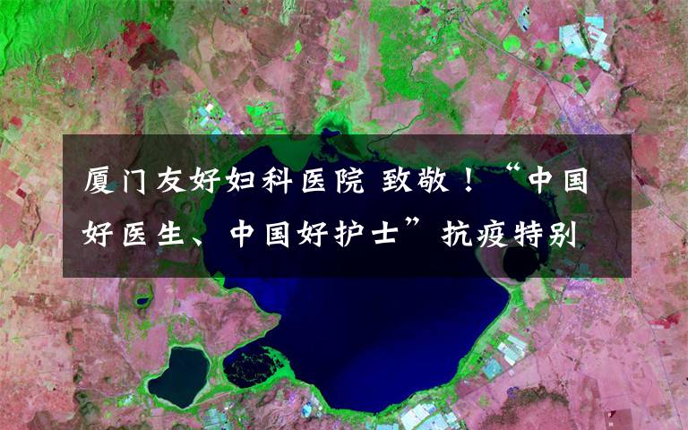 厦门友好妇科医院 致敬！“中国好医生、中国好护士”抗疫特别人物发布