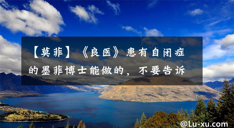 【莫菲】《良医》患有自闭症的墨菲博士能做的，不要告诉他不要再学了。