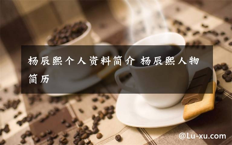 杨辰熙个人资料简介 杨辰熙人物简历