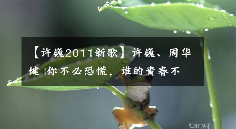 【许巍2011新歌】许巍、周华健 |你不必恐慌，谁的青春不迷茫