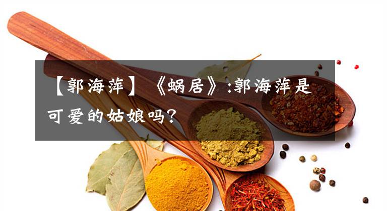 【郭海萍】《蜗居》:郭海萍是可爱的姑娘吗？