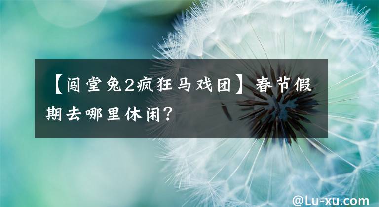 【闯堂兔2疯狂马戏团】春节假期去哪里休闲？