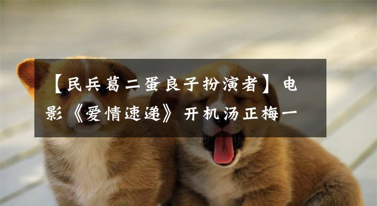 【民兵葛二蛋良子扮演者】电影《爱情速递》开机汤正梅一人二角装饰