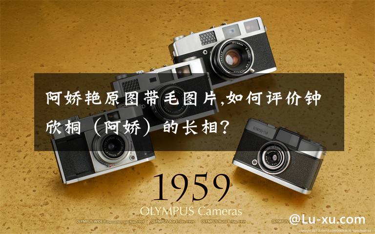 阿娇艳原图带毛图片,如何评价钟欣桐（阿娇）的长相？