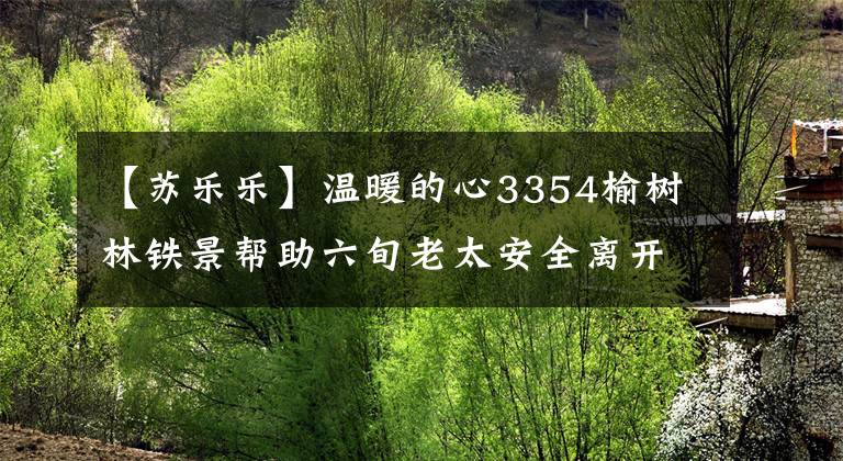 【苏乐乐】温暖的心3354榆树林铁景帮助六旬老太安全离开。