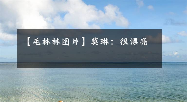 【毛林林图片】莫琳：很漂亮