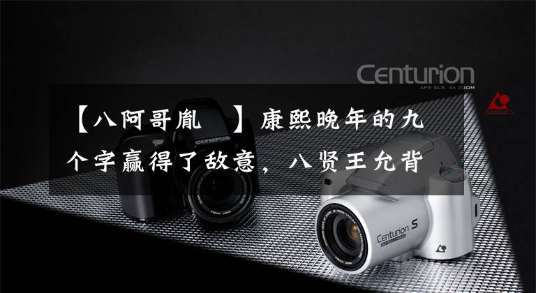 【八阿哥胤禩】康熙晚年的九个字赢得了敌意，八贤王允背后的实力大得难以想象。