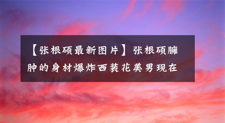【张根硕最新图片】张根硕臃肿的身材爆炸西装花美男现在成了胖大叔