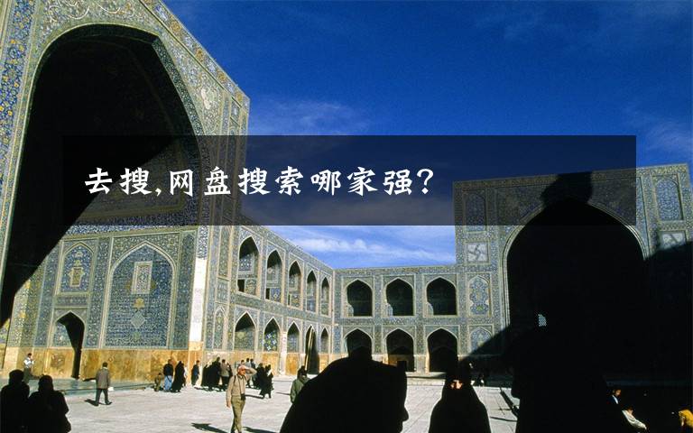去搜,网盘搜索哪家强？