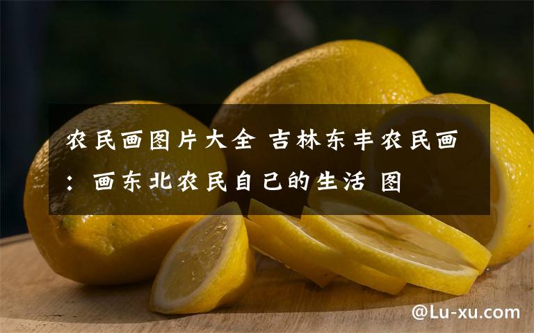农民画图片大全 吉林东丰农民画：画东北农民自己的生活 图