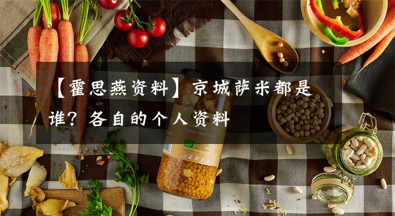 【霍思燕资料】京城萨米都是谁？各自的个人资料