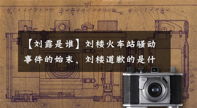 【刘露是谁】刘楼火车站骚动事件的始末，刘楼道歉的是什么？刘璐贝基简介被撕掉了